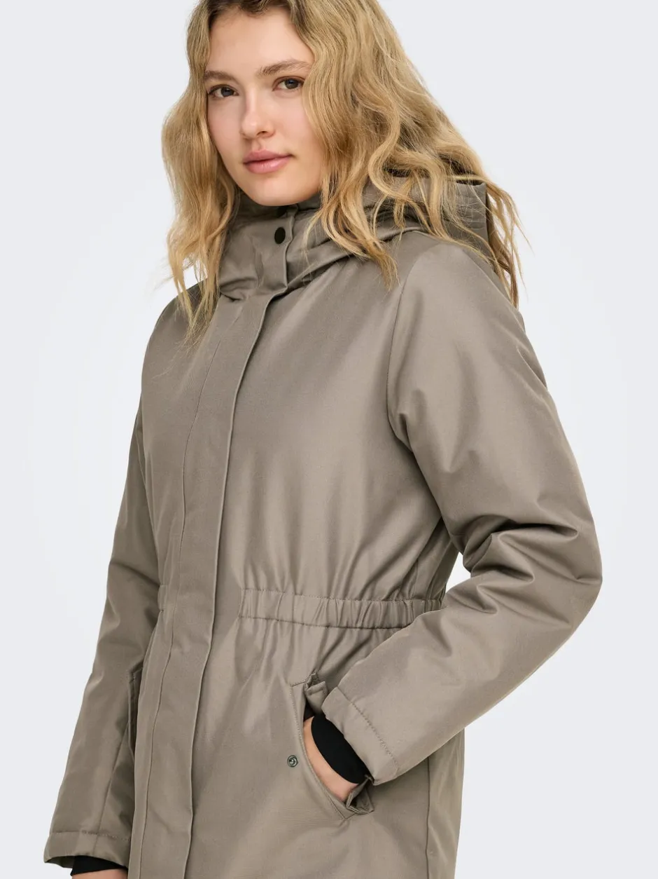 Best ONLJULIE Lang parka Dame Jakker Og Frakker