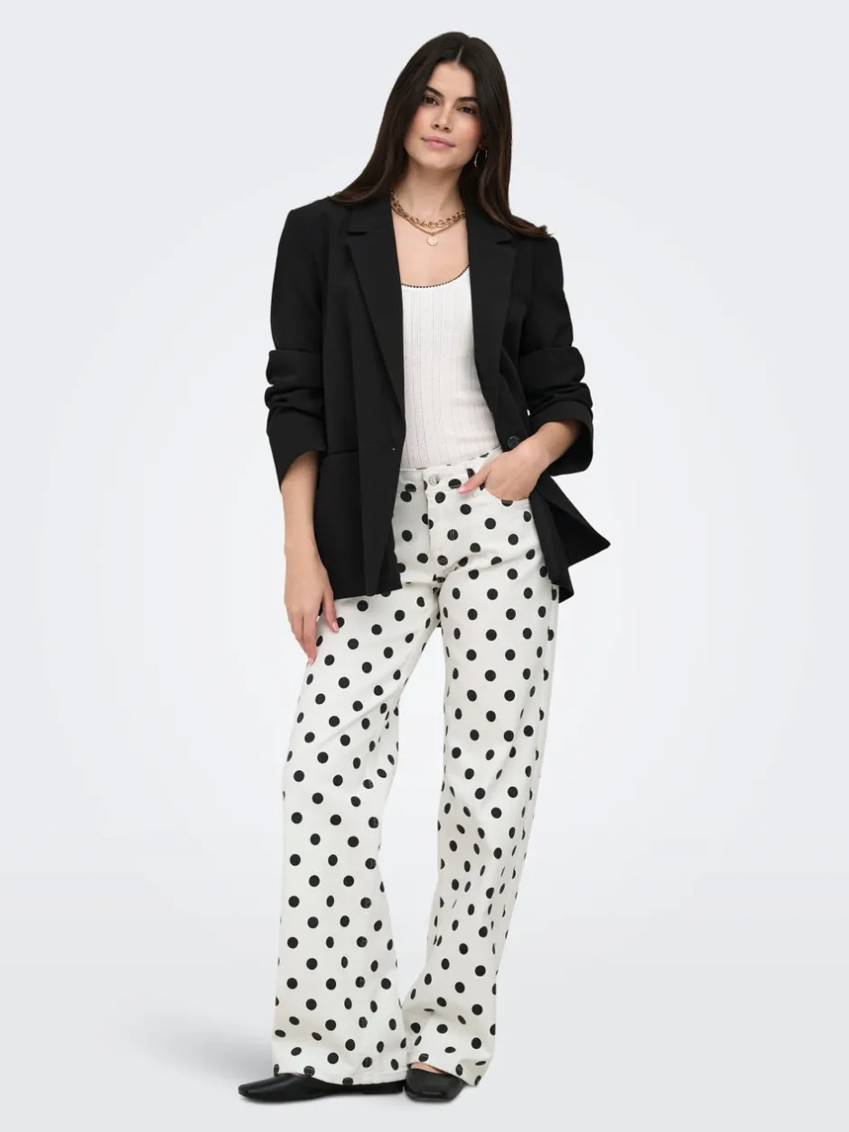 Outlet ONLJULLES Høj talje Straight fit Jeans Dame Jeans|Jeans