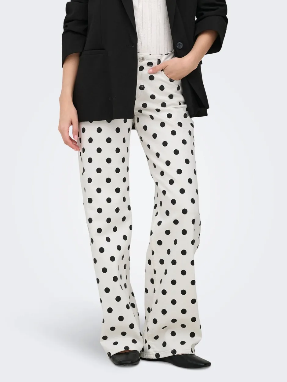 Outlet ONLJULLES Høj talje Straight fit Jeans Dame Jeans|Jeans