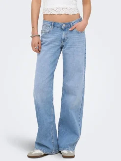 Sale ONLJULLES Lav talje Wide leg fit Jeans Dame Jeans|Jeans