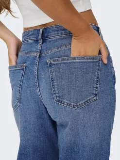 New ONLJULLES Lav talje Wide leg fit Jeans Dame Jeans|Jeans