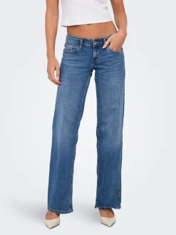 New ONLJULLES Superlav talje Wide leg fit Jeans Dame Jeans|Jeans
