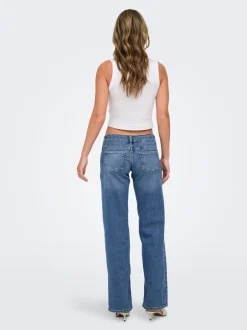 New ONLJULLES Superlav talje Wide leg fit Jeans Dame Jeans|Jeans
