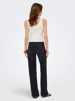 Hot ONLJULLES Superlav talje Wide leg fit Jeans Dame Jeans|Jeans