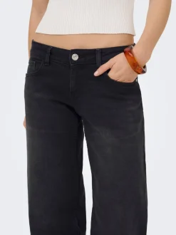Hot ONLJULLES Superlav talje Wide leg fit Jeans Dame Jeans|Jeans