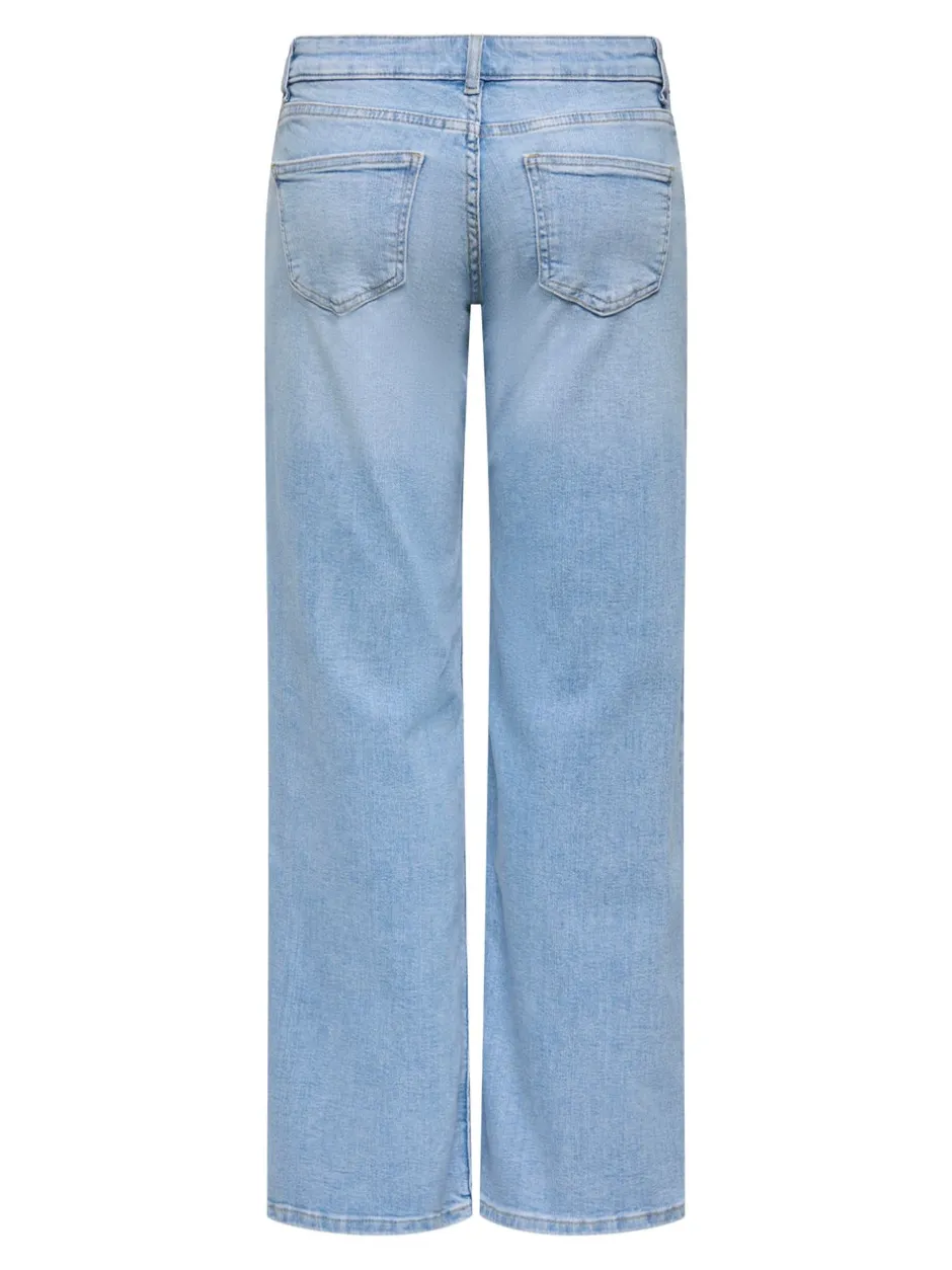 Hot ONLJULLES Superlav talje Wide leg fit Jeans Dame Jeans|Jeans