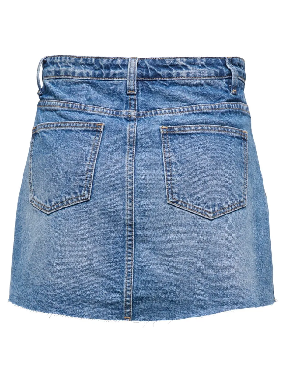 Sale ONLKADIE Nederdel Kort nederdel Dame Denimshorts|Nederdele