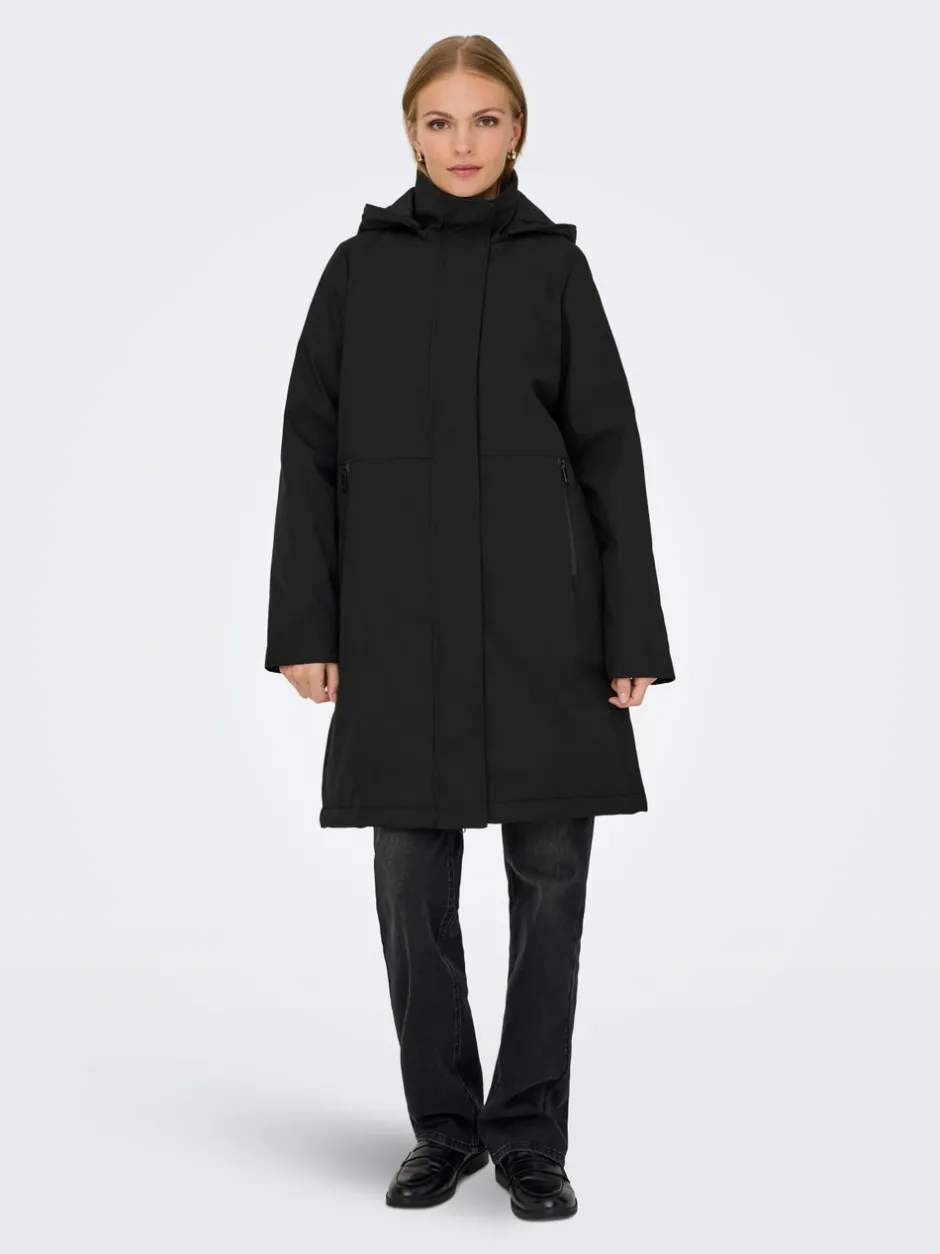 Best ONLKARA Lang parka Dame Jakker Og Frakker