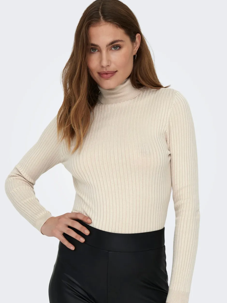 Hot ONLKAROL Striktrøje Dame Strik & Cardigans