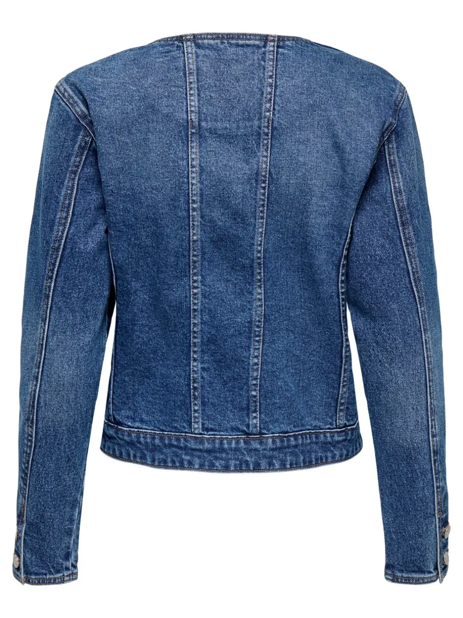 Online ONLKATHY Denimjakke Dame Jakker Og Frakker|Double Denim