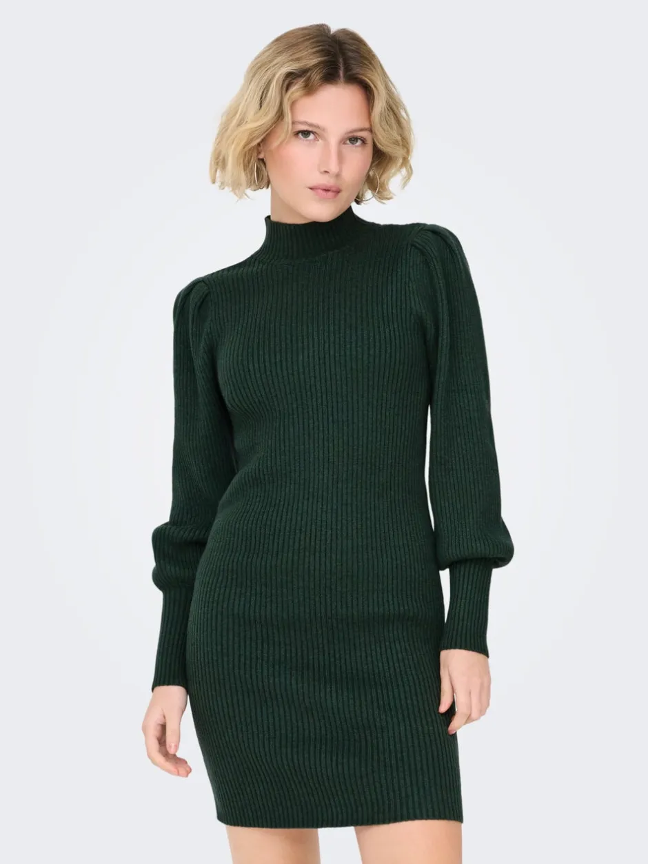 Hot ONLKATIA Lang kjole Dame Strik & Cardigans|Kjoler