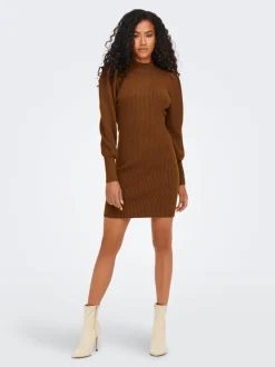 Clearance ONLKATIA Lang kjole Dame Strik & Cardigans|Kjoler
