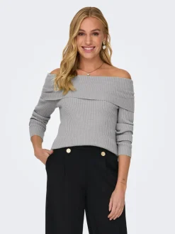 Hot ONLKATIA Striktrøje Dame Strik & Cardigans