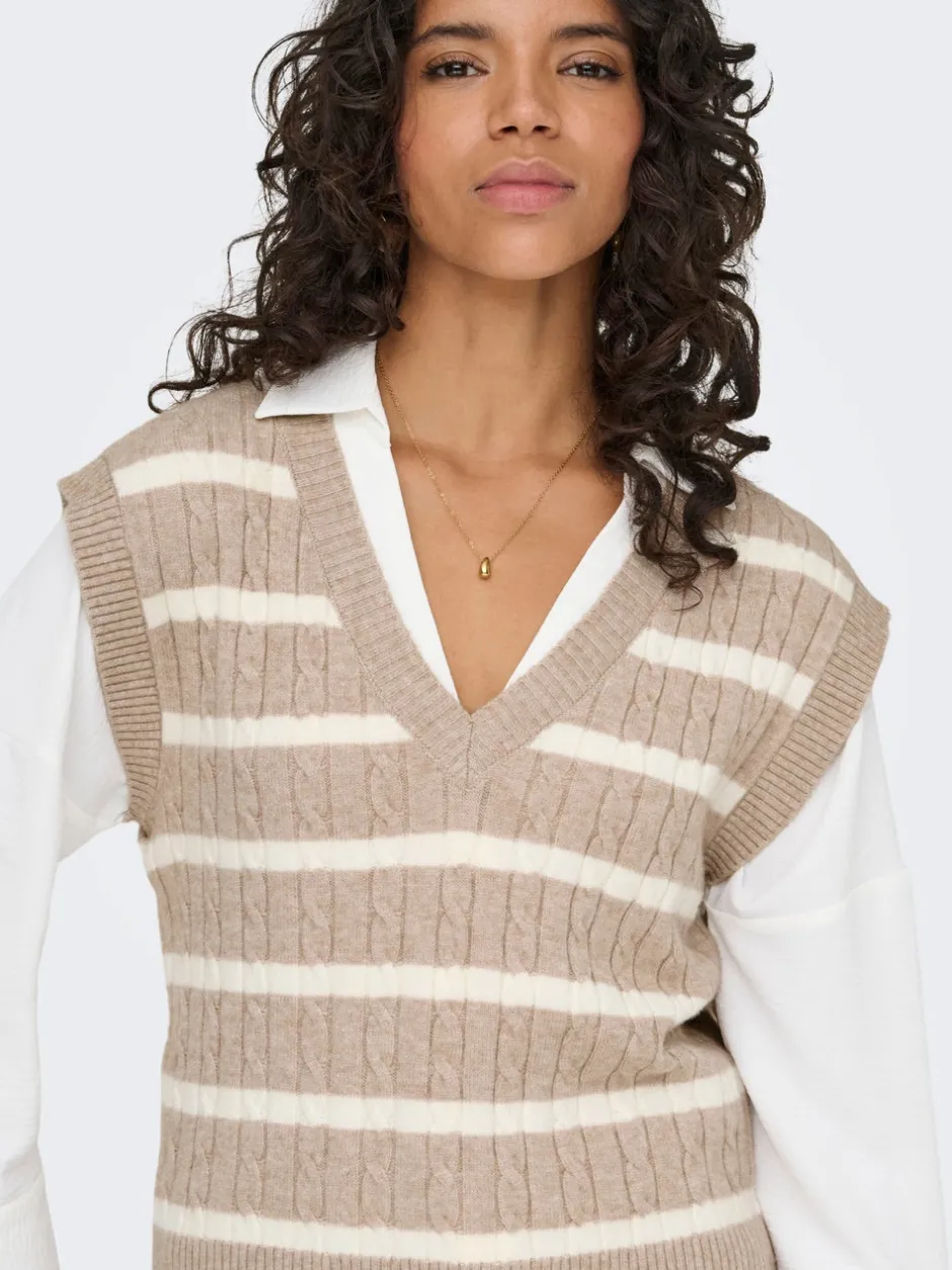 New ONLKATIA Vest Dame Strik & Cardigans
