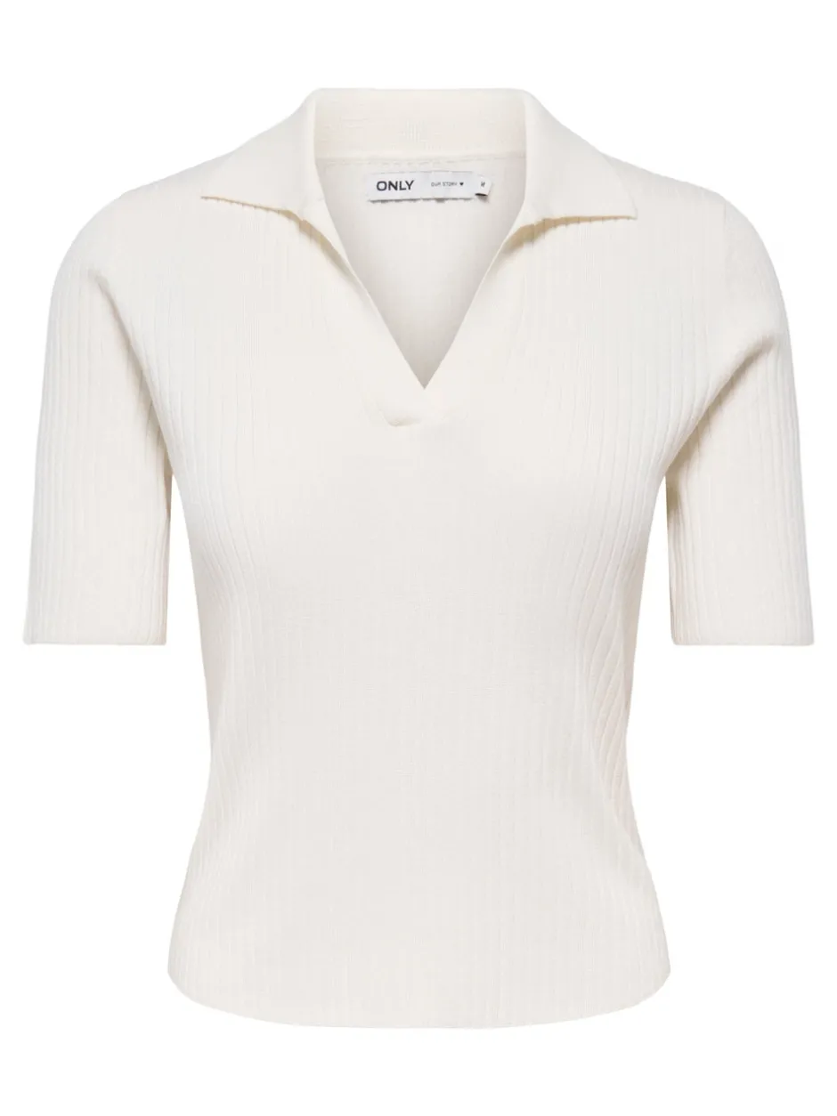 Clearance ONLKAYA Strikket rullekrave Dame Strik & Cardigans