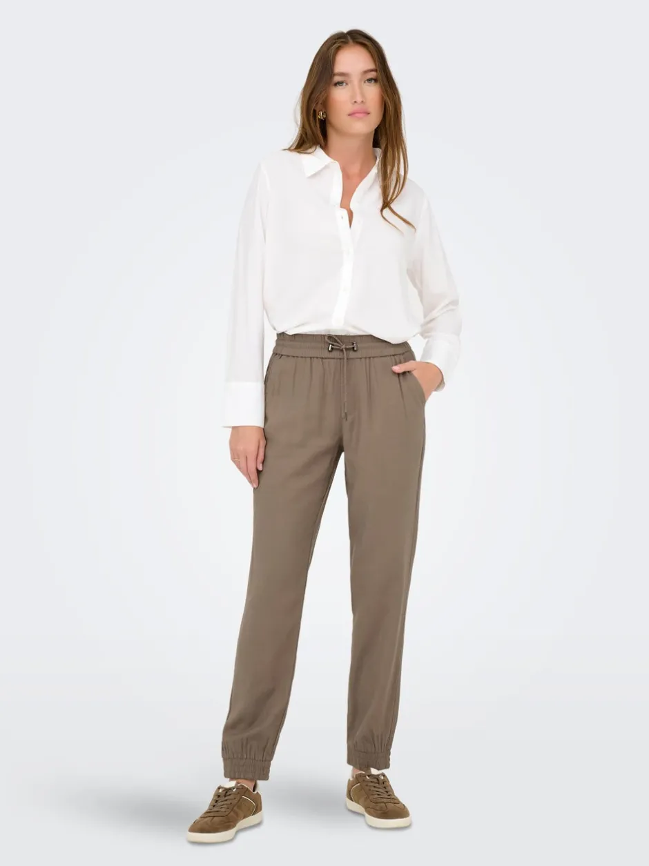 Outlet ONLKELDA-EMERY Regular fit Bukser i wide fit Dame Bukser