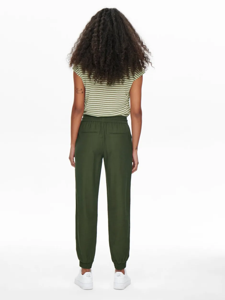 Best ONLKELDA-EMERY Regular fit Bukser i wide fit Dame Bukser