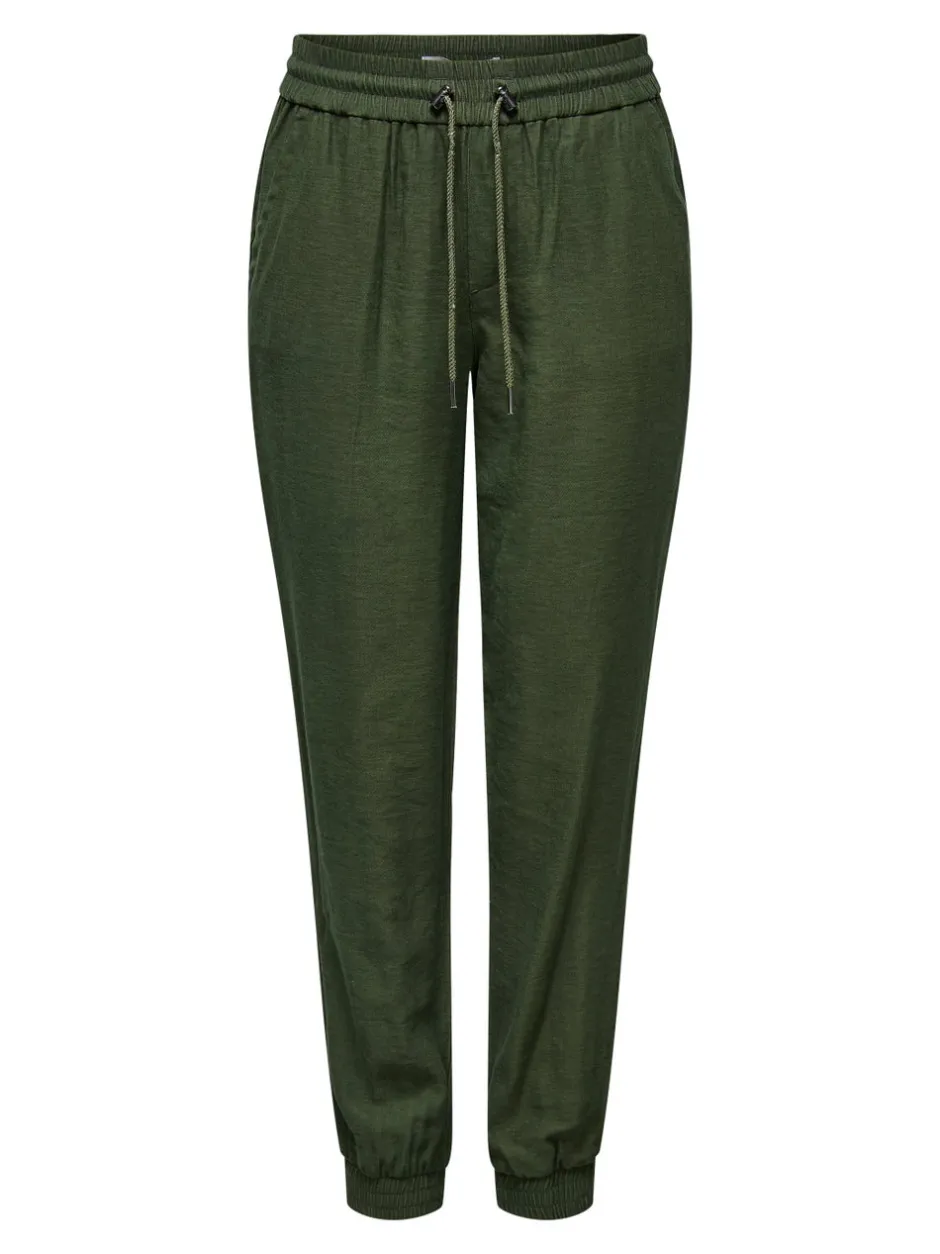 Best ONLKELDA-EMERY Regular fit Bukser i wide fit Dame Bukser