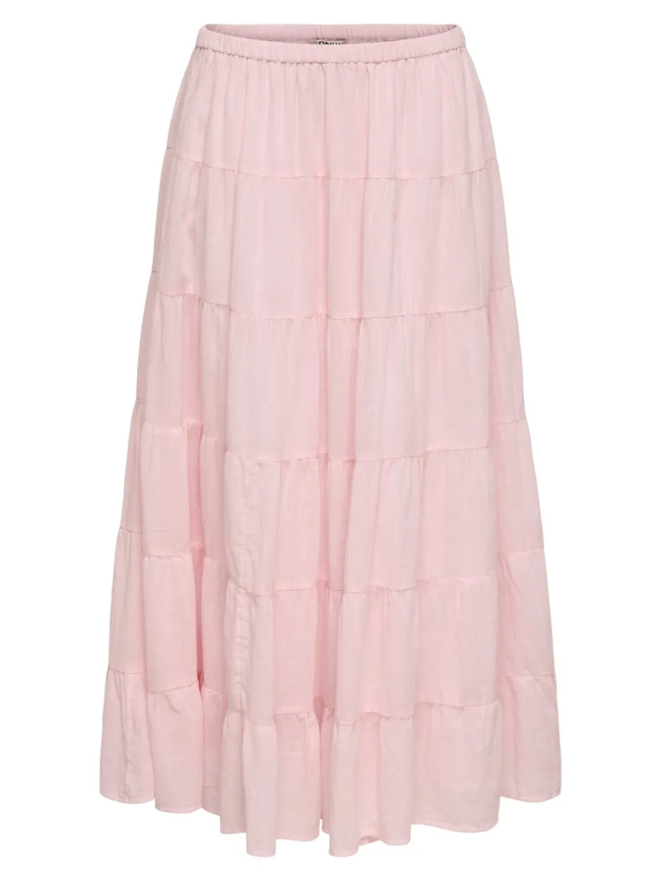 New ONLKELLY Nederdel Lang nederdel Dame Nederdele