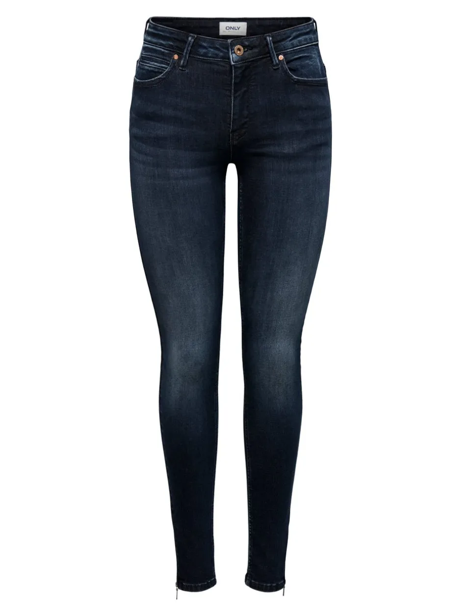 New ONLKENDELL Mellemhøj talje Skinny fit Ankellængde Jeans Dame Jeans|Jeans