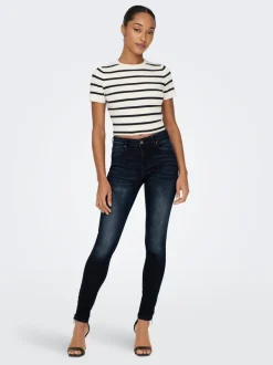 Hot ONLKENDELL Mellemhøj talje Skinny fit Ankellængde Jeans Dame Jeans|Jeans