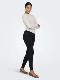 Outlet ONLKENDELL Mellemhøj talje Skinny fit Ankellængde Jeans Dame Jeans|Jeans