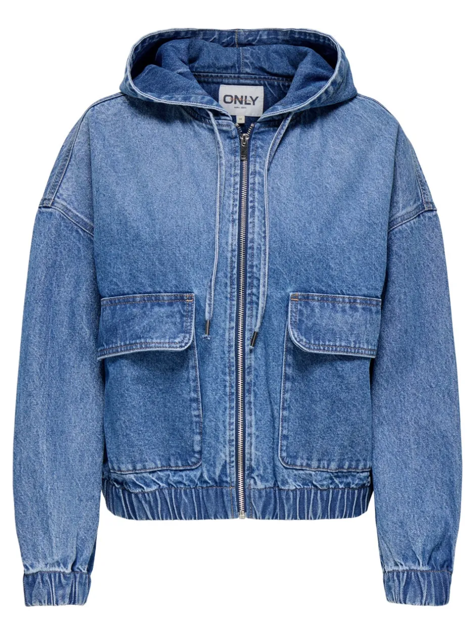 ONLKENZIE Denimjakke Dame Jakker Og Frakker|Double Denim