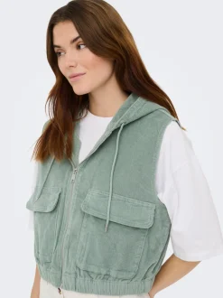 Hot ONLKENZIE Vest Dame Jakker Og Frakker