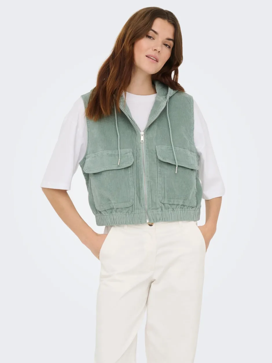 Hot ONLKENZIE Vest Dame Jakker Og Frakker