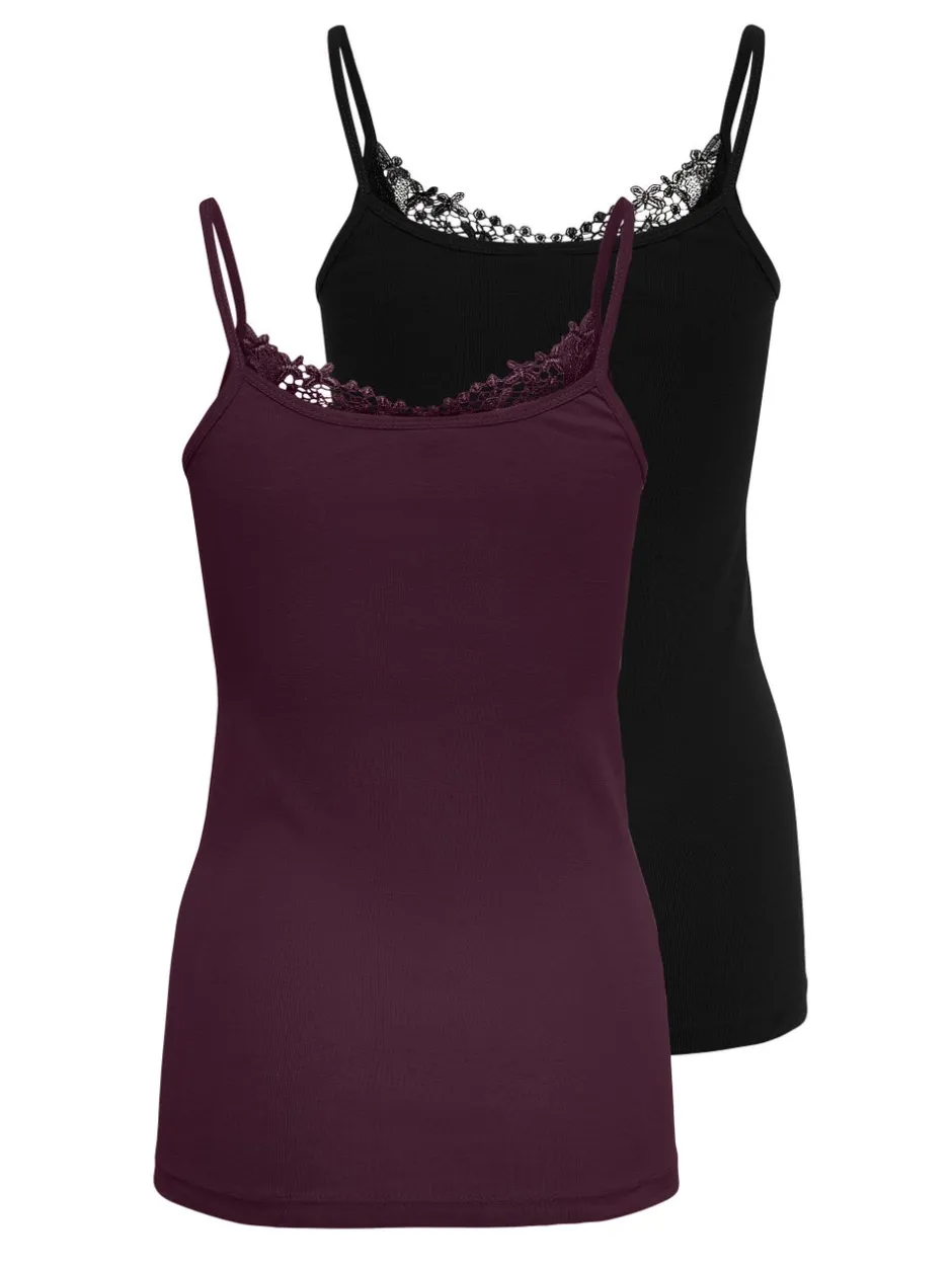 Sale ONLKIRA 2-pack Tanktop Dame Toppe
