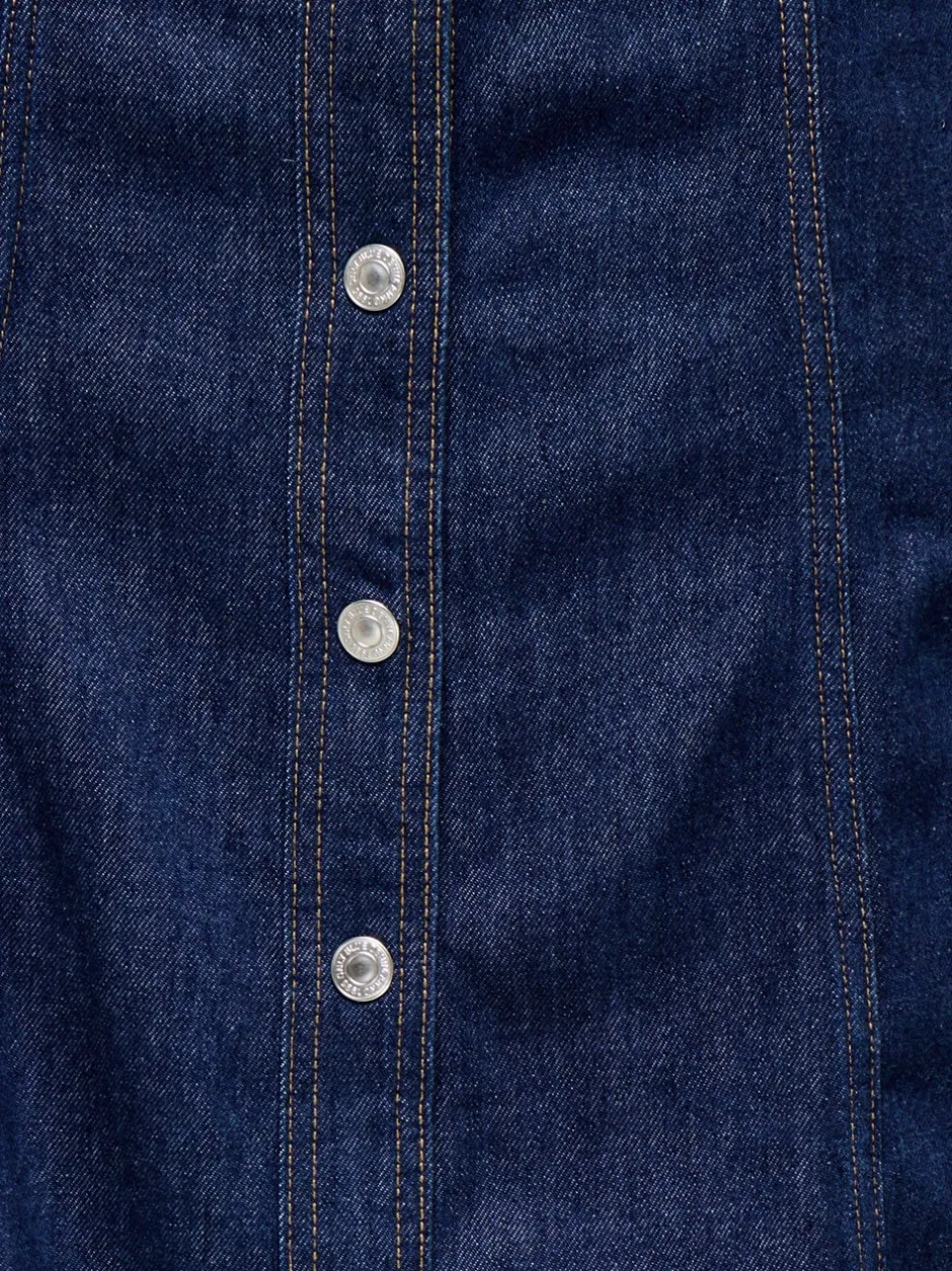 Hot ONLKLARA A-formet nederdel Lang nederdel Dame Nederdele|Denimnederdele