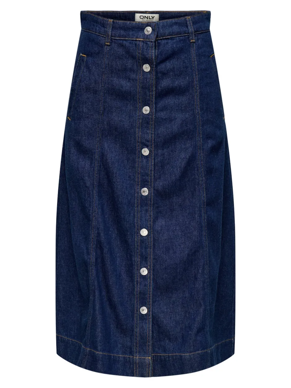 Hot ONLKLARA A-formet nederdel Lang nederdel Dame Nederdele|Denimnederdele