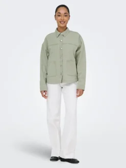 ONLLARA Denimjakke Dame Jakker Og Frakker|Double Denim