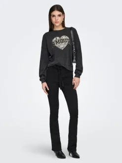 Hot ONLLAUREN Sweatshirt Dame Sweatshirts