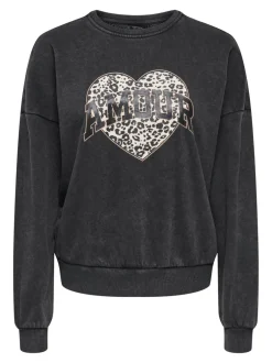 Hot ONLLAUREN Sweatshirt Dame Sweatshirts