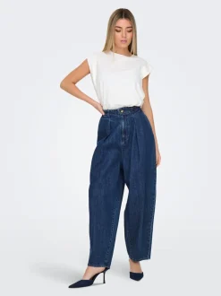 Hot ONLLERIN Høj talje Balloon fit Jeans Dame Jeans|Jeans