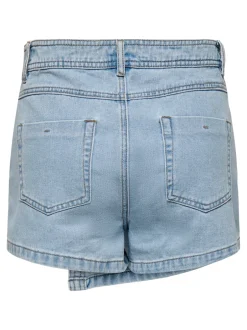 Discount ONLLESLY Denim Denim-nederdel Kort nederdel Dame Denimshorts|Nederdele