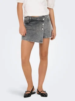 Discount ONLLESLY Nederdel Mininederdel Dame Accessories|Denimshorts