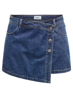 Sale ONLLESLY Nederdel Mininederdel Dame Accessories|Denimshorts