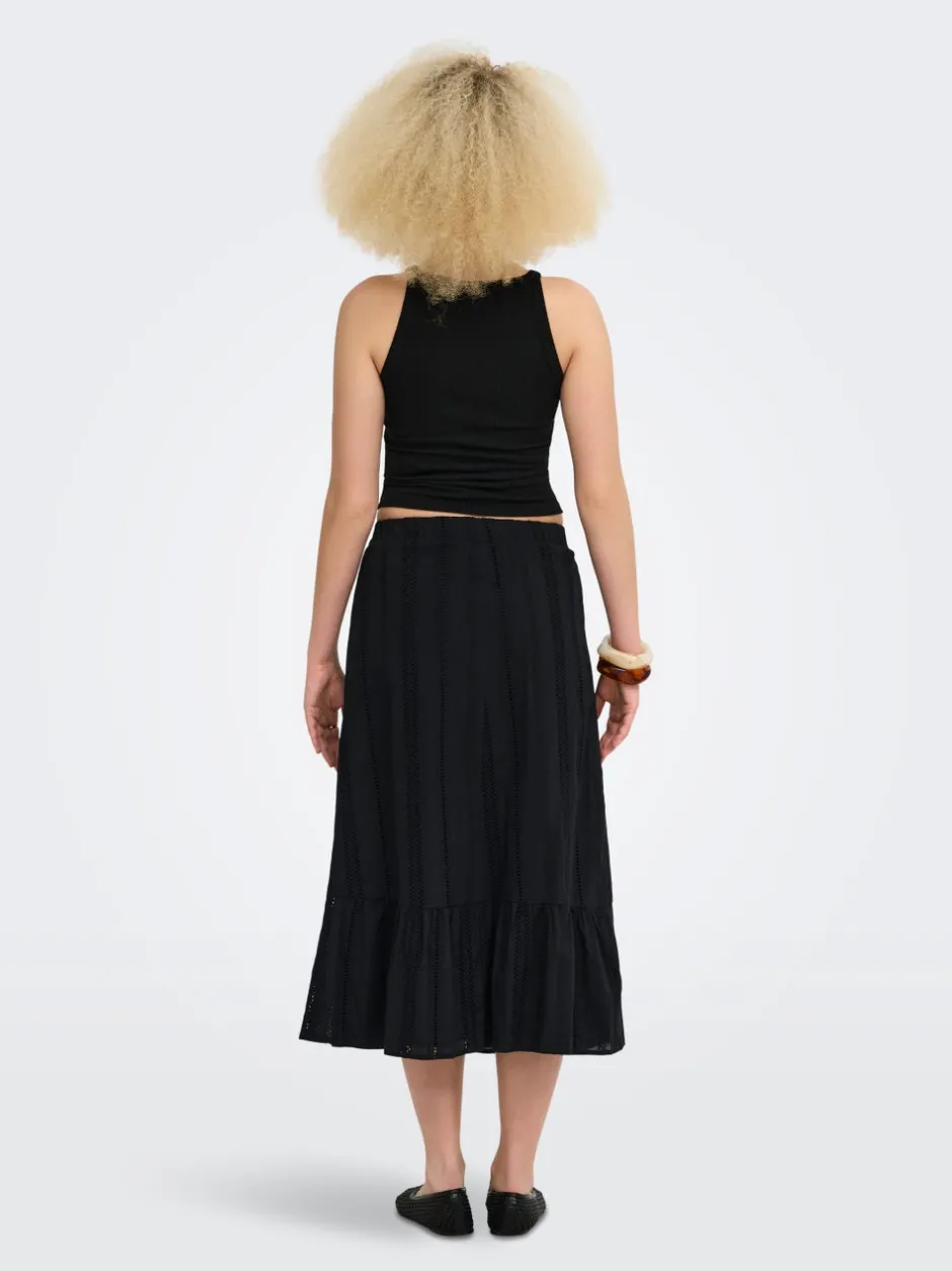 Clearance ONLLIA Nederdel Midinederdel Dame Nederdele