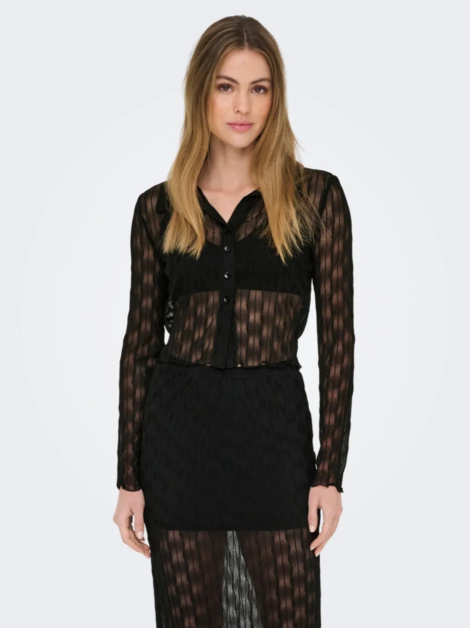 Hot ONLLILIAN Bluse Dame Toppe