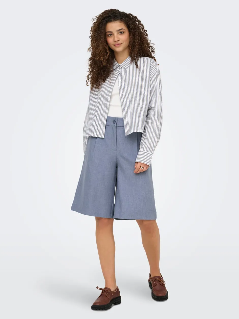 ONLLINDA Høj talje Loose fit Bermuda-shorts Dame Shorts