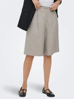 Hot ONLLINDA Høj talje Loose fit Bermuda-shorts Dame Shorts