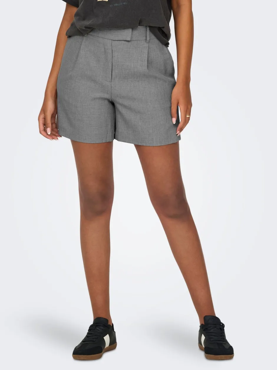 ONLLINDA Høj talje Wide leg fit Shorts Dame Shorts
