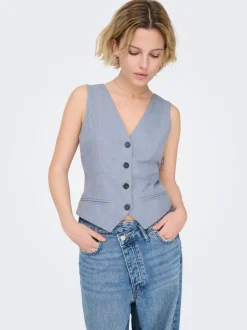 Outlet ONLLINDA Tailored vest Dame Toppe