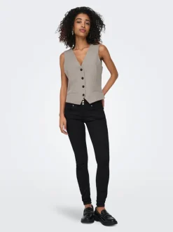 Sale ONLLINDA Tailored vest Dame Toppe
