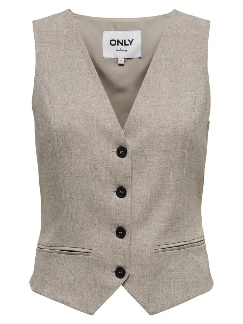 Sale ONLLINDA Tailored vest Dame Toppe