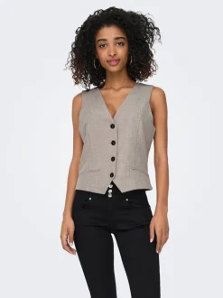 Sale ONLLINDA Tailored vest Dame Toppe