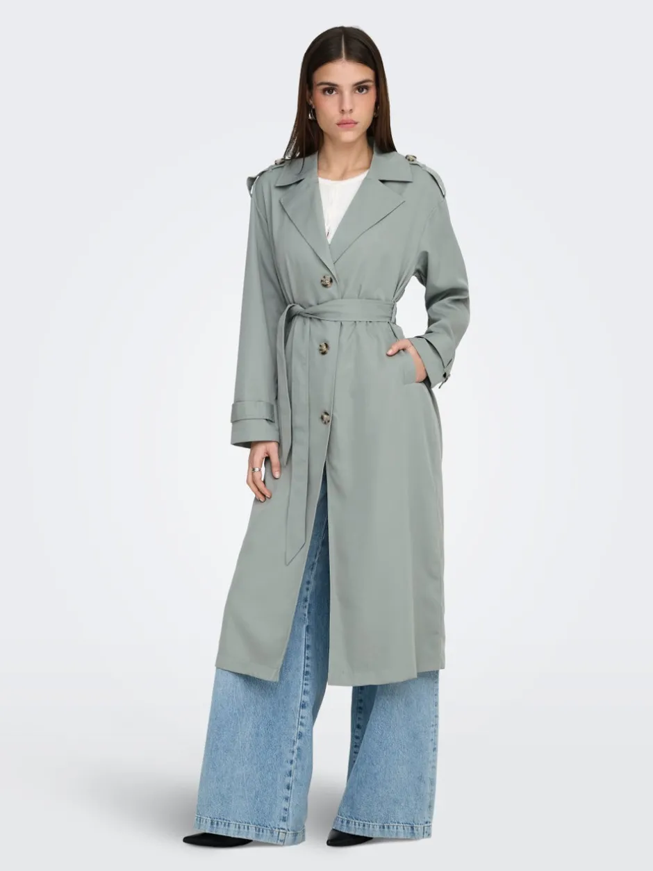 Online ONLLINE Trenchcoat Dame Jakker Og Frakker