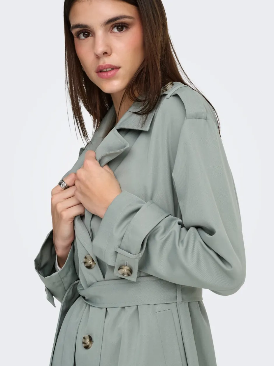 Online ONLLINE Trenchcoat Dame Jakker Og Frakker